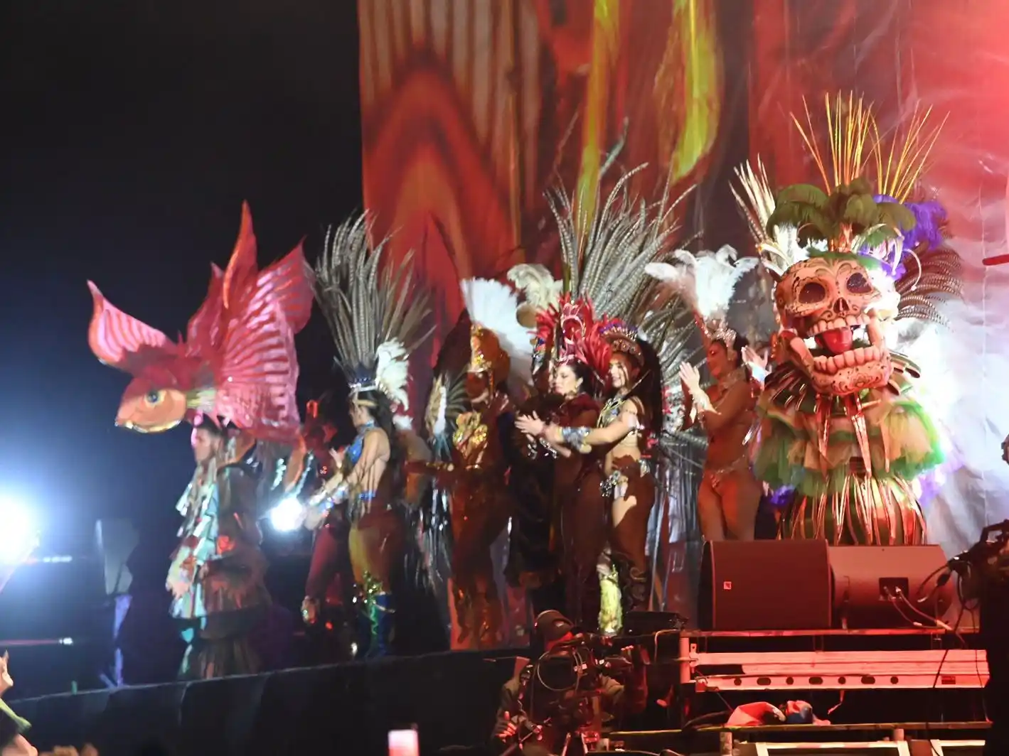 Un cruce inesperado: el Carnaval del País dio una sorpresa en el recital de La Renga