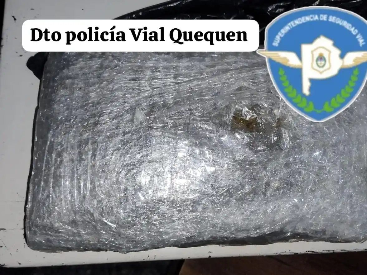 Ladrillo. De marihuana secuestrado ayer en Quequén