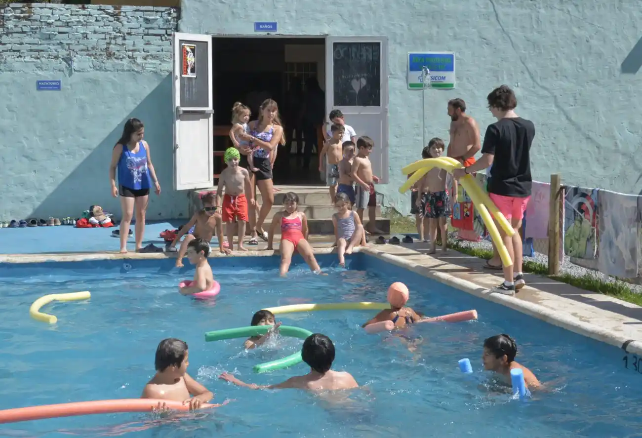 El club Jorge Newbery ya tiene su pileta