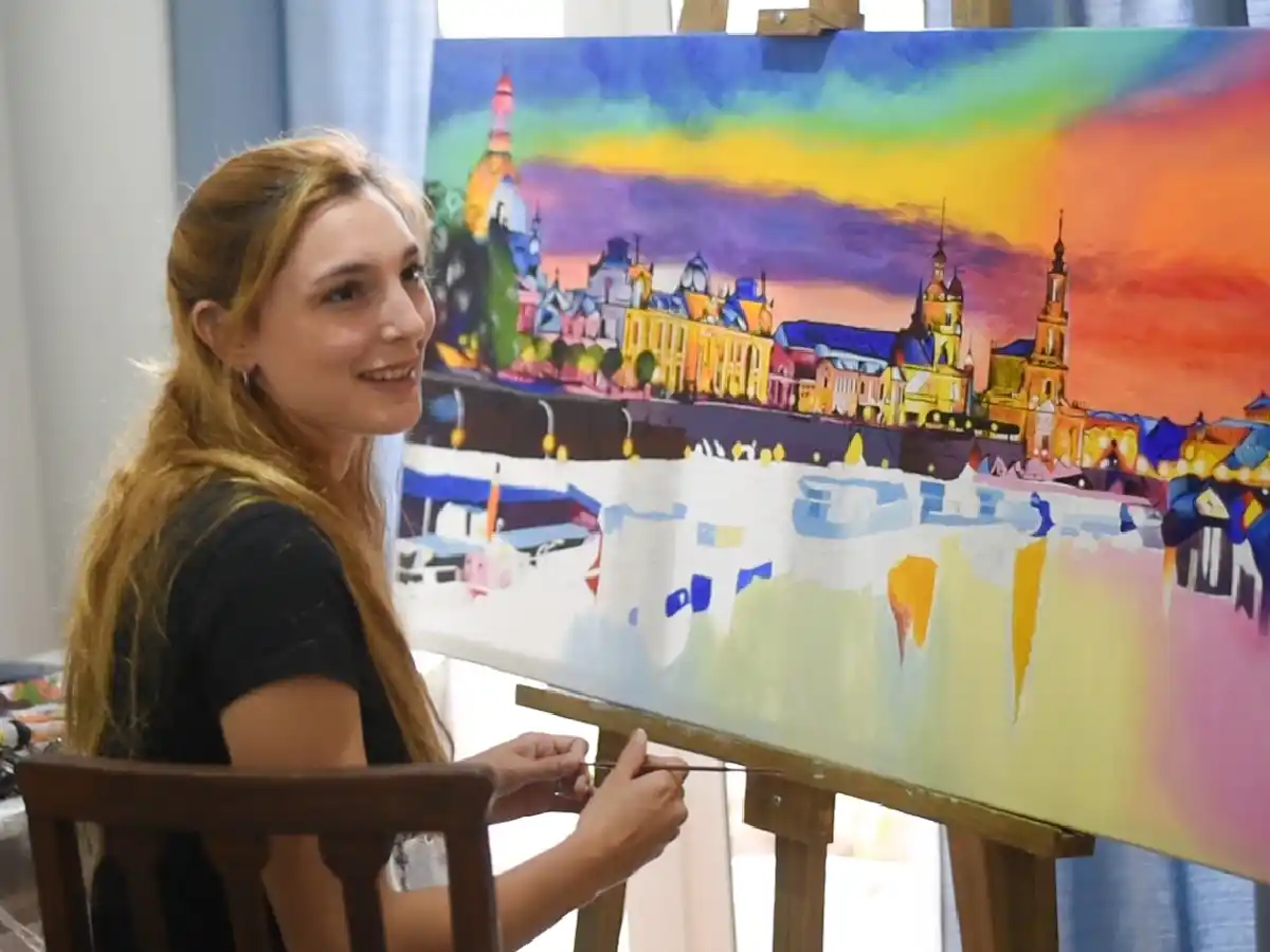 Arte en Flor: el  mundo de una  artista experimental    