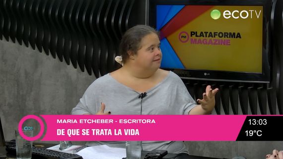 María Etcheber y su reflexión respecto a la vida