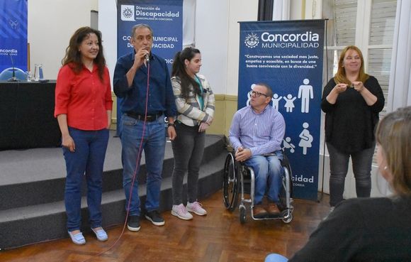 La Dirección de Discapacidad realiza charlas de difusión y concientización 