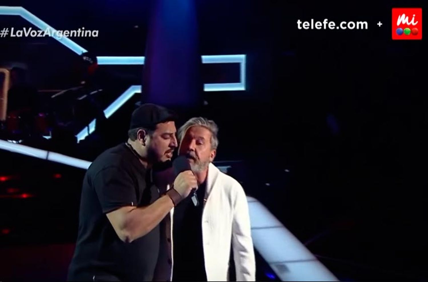 Un participante de La Voz Argentina cantó a dúo con Montaner