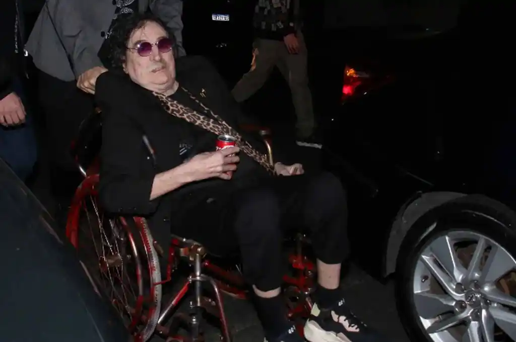 Una noche especial con música y amigos: así festejó su cumpleaños Charly García