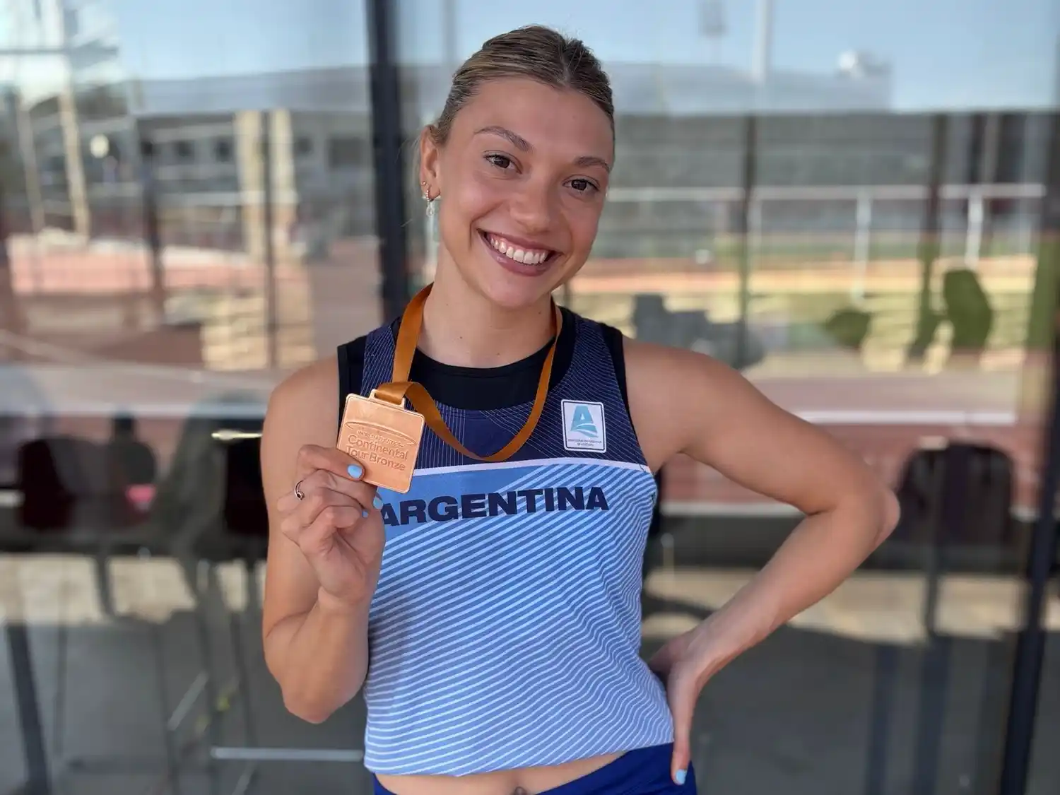 Guille y una medalla más en sus palmares.