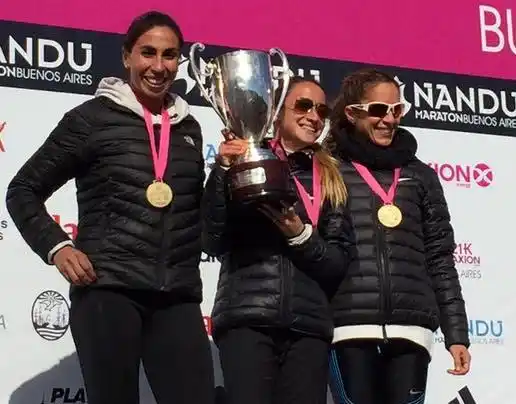 Florencia Borelli ganó los 21K de Buenos Aires