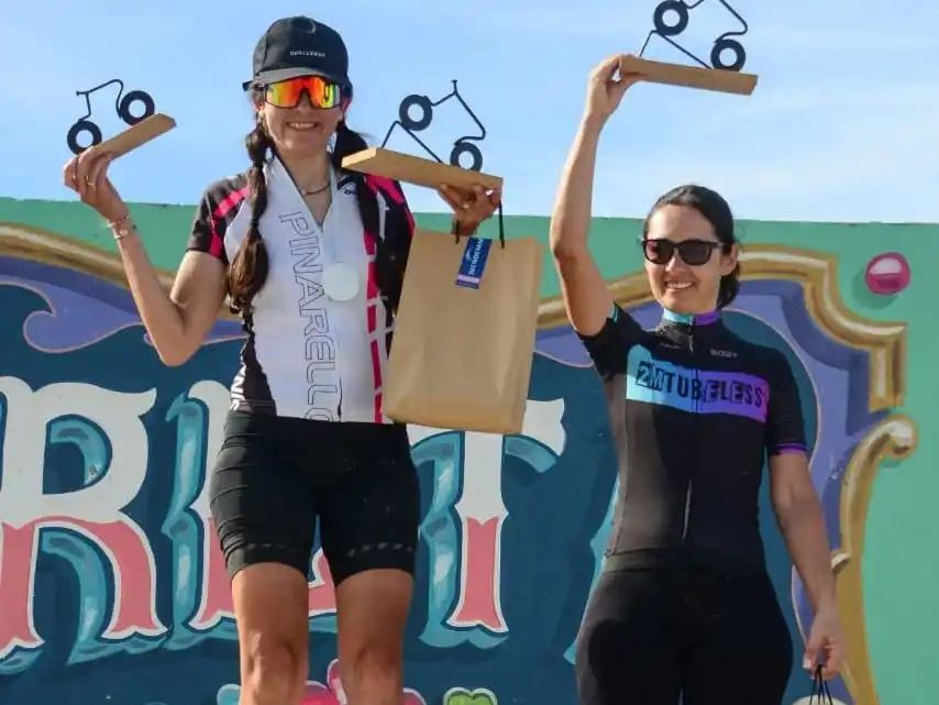 Claudia Luna ganó la general y a la vez la categoría Damas B