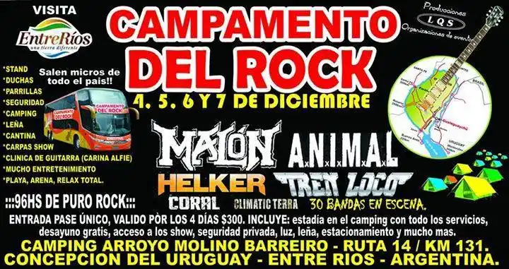 Entre Ríos prepara el Campamento del Rock con bandas de primera
