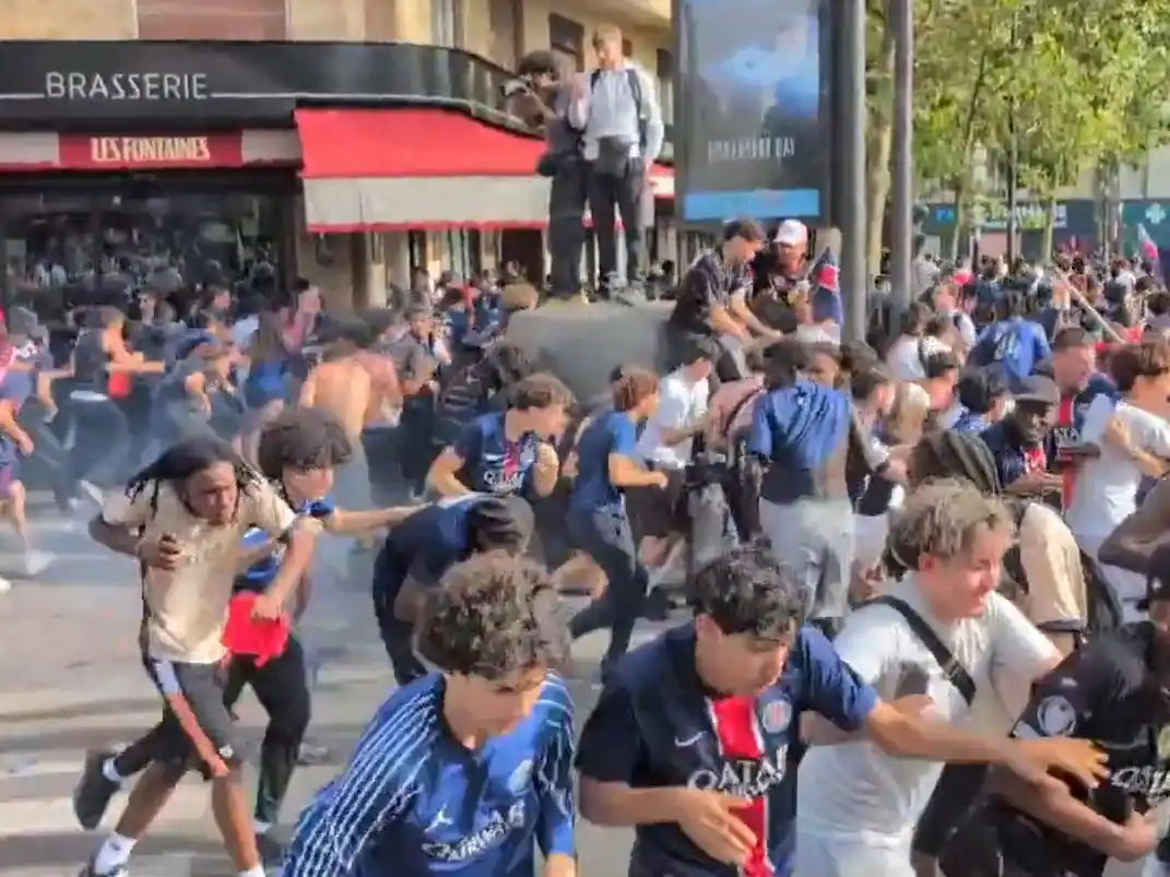 Incidentes en París tras la consagración del PSG: un policía herido y casi 80 detenidos