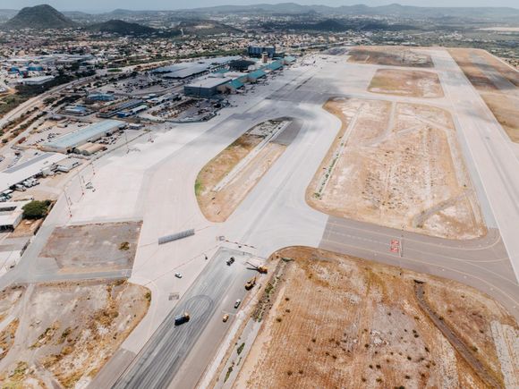 Inician obra clave en el sector aire del aeropuerto de Aruba