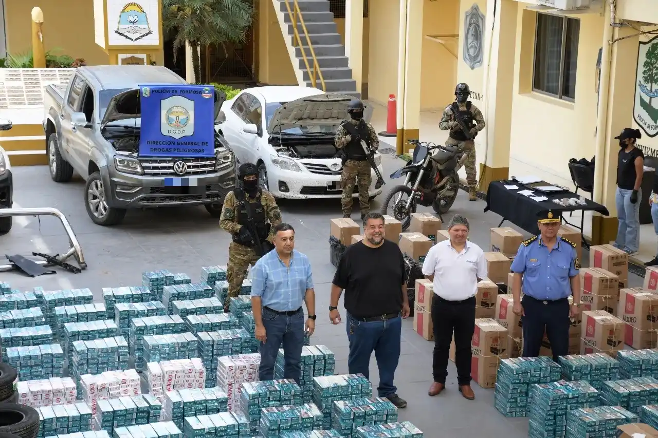 Golpe al contrabando: tres detenidos y mercadería por más de $270 millones