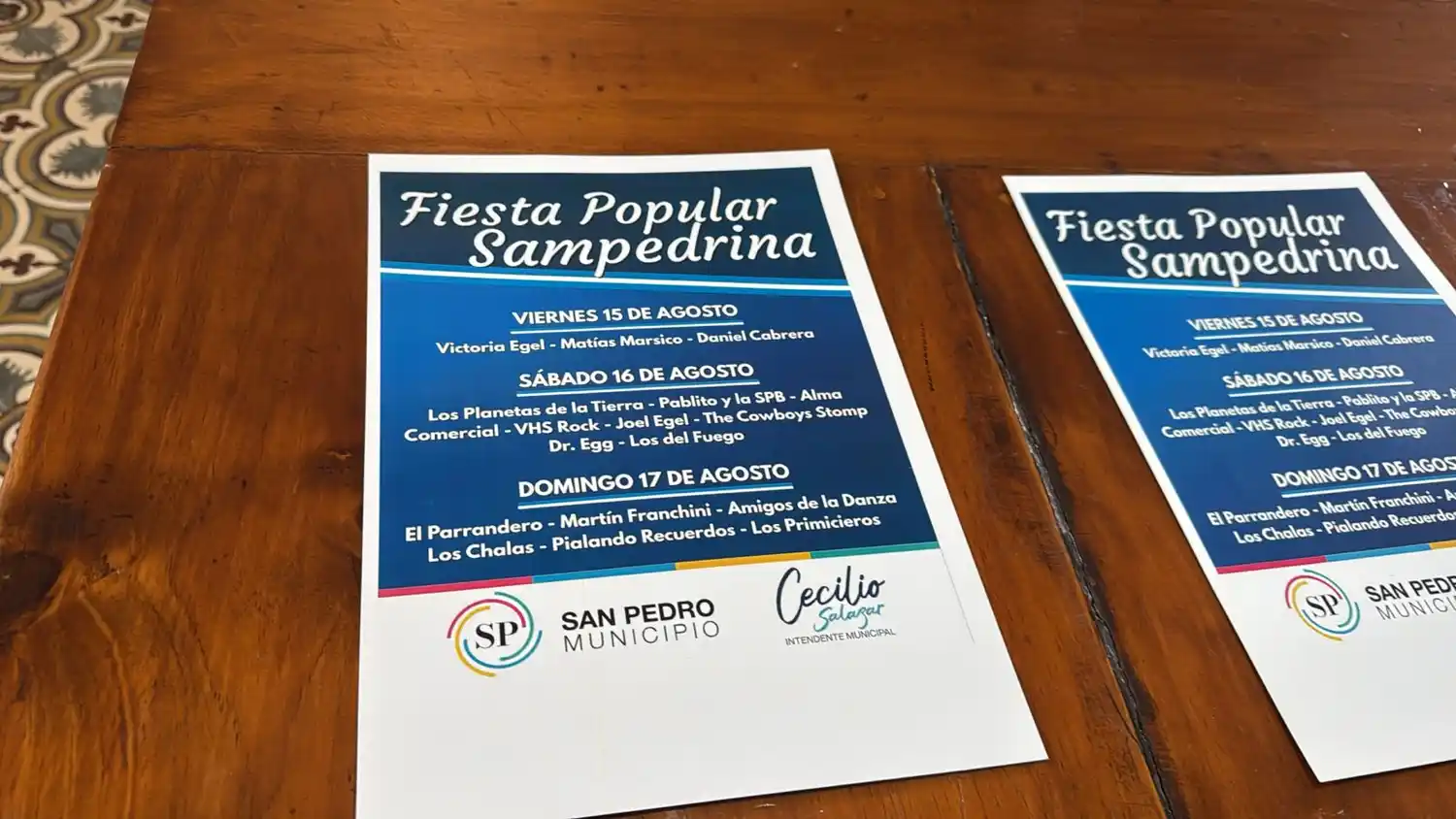 fiesta popular sampedrinas volantes