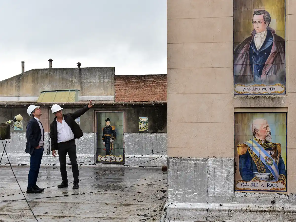  Comenzó la segunda etapa de la restauración del Palacio Tampieri