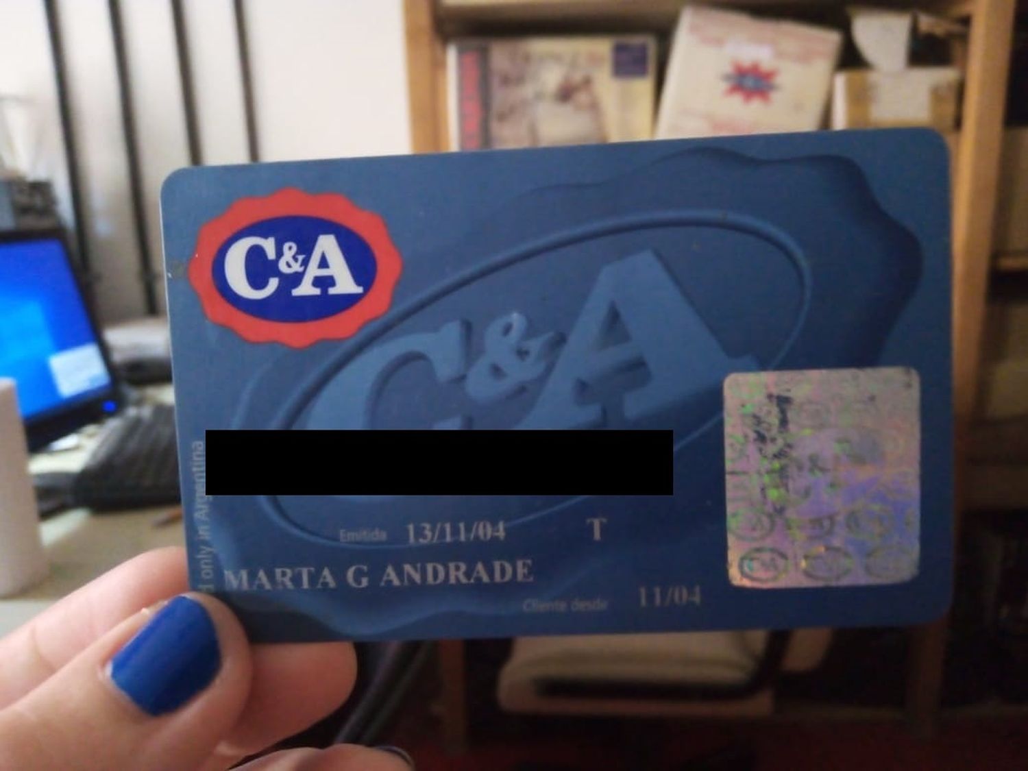 Tarjeta encontrada