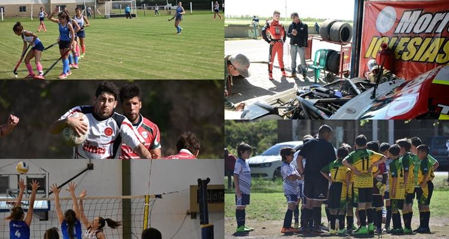 Por las elecciones, el deporte se concentra entre el viernes y sábado