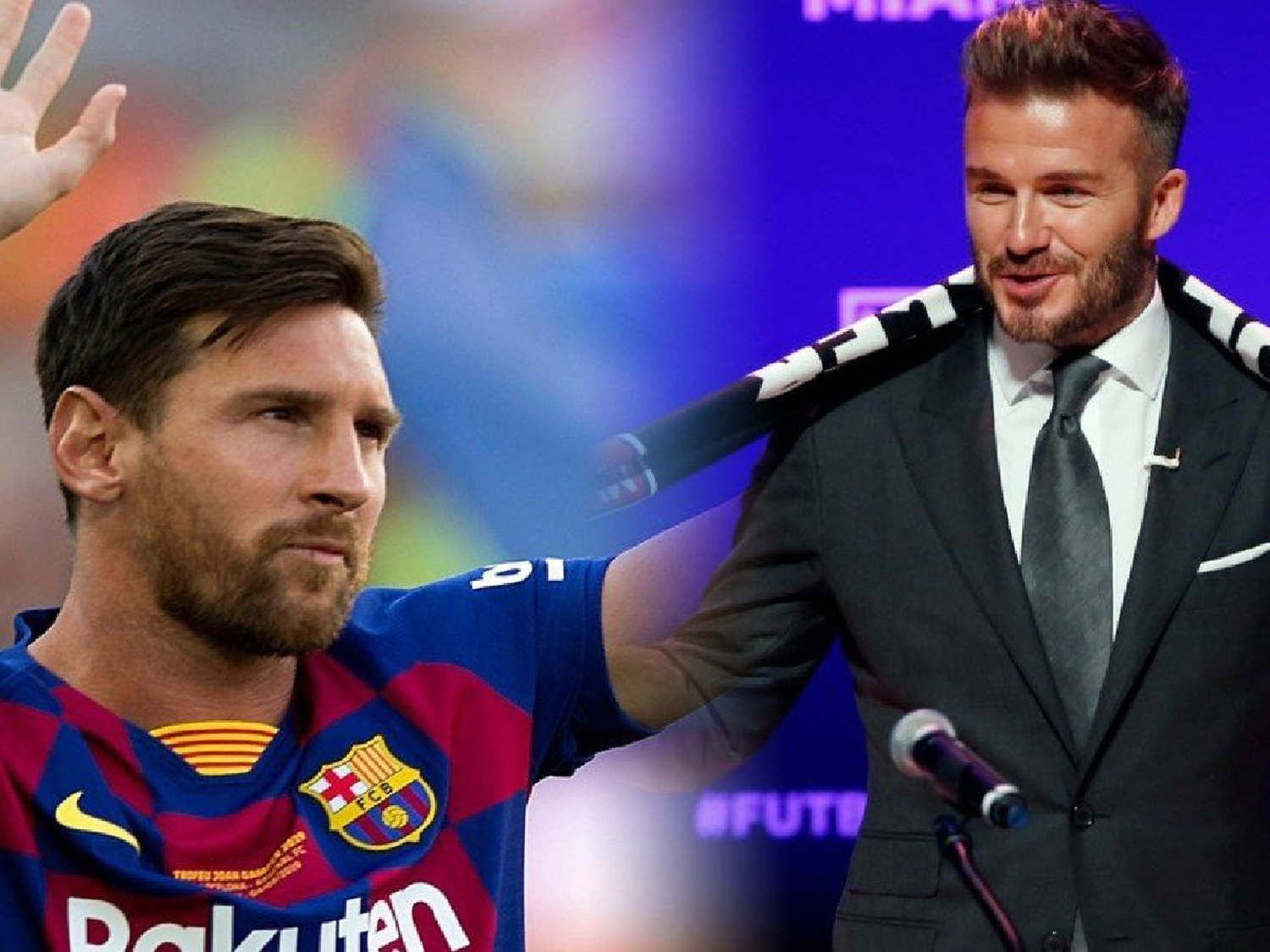 Messi habló con Beckham sobre su futuro en Inter Miami  