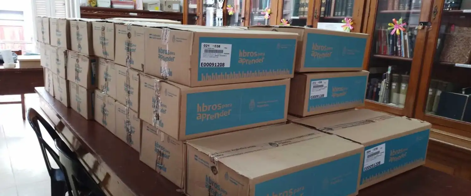 Comenzó la distribución de Libros para Aprender en Entre Ríos