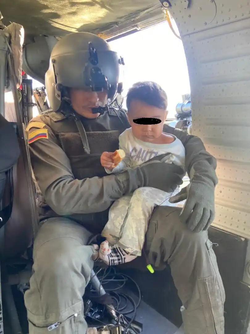 Rescatan a bebé que habían secuestrado en el Caribe colombiano