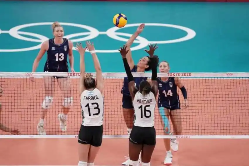 Las Panteras perdieron ante Italia en sets corridos