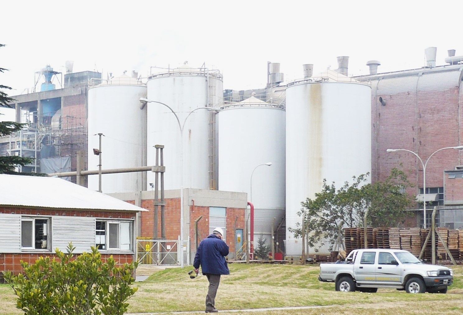 Intentaron robar cables del predio de Papel Prensa