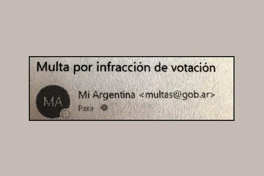 Correo estafa