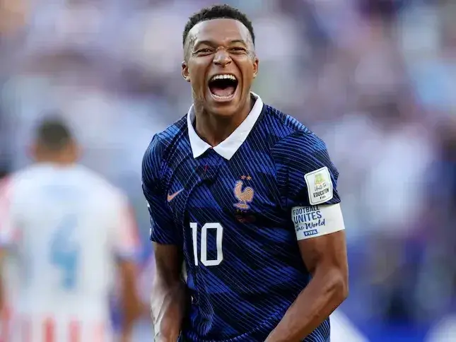 Mbappé le respondió a una senadora paraguaya por sus dichos racistas. Foto: Buda Mendes/Getty Images