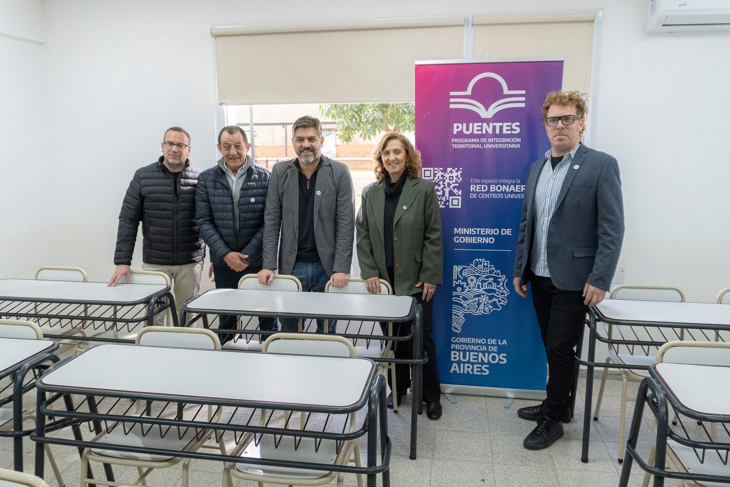 Inauguraron el Centro Universitario del programa Puentes