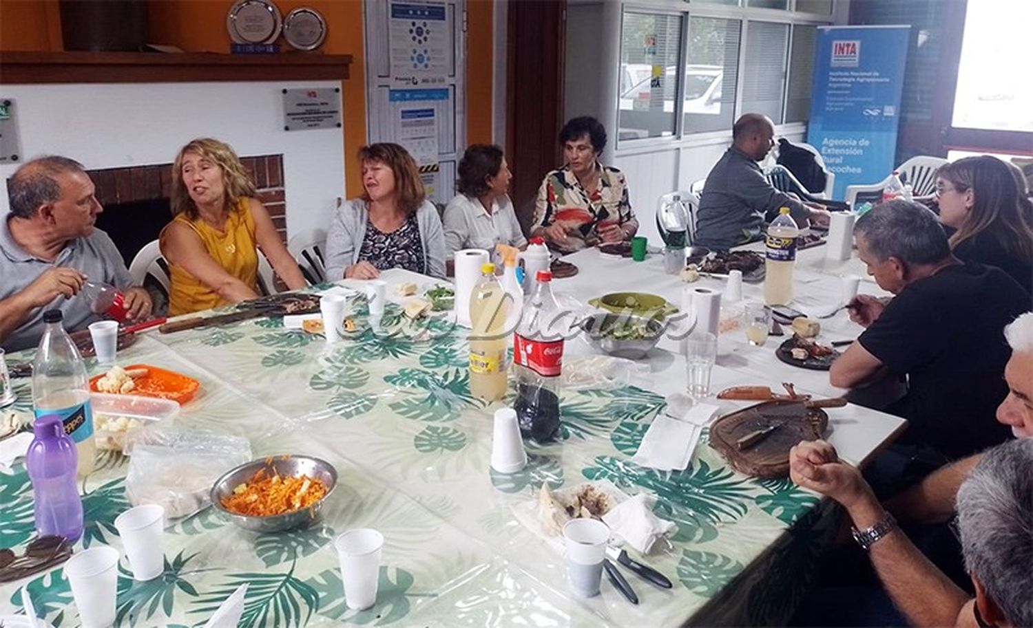 INTA. Almuerzo de camaradería