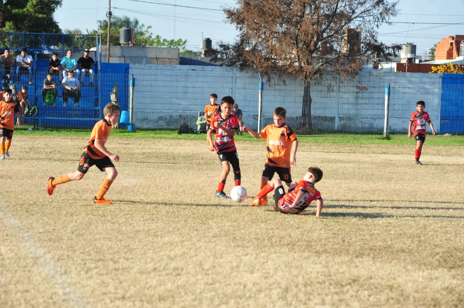 Los chicos tuvieron un fin de semana de intensa actividad..