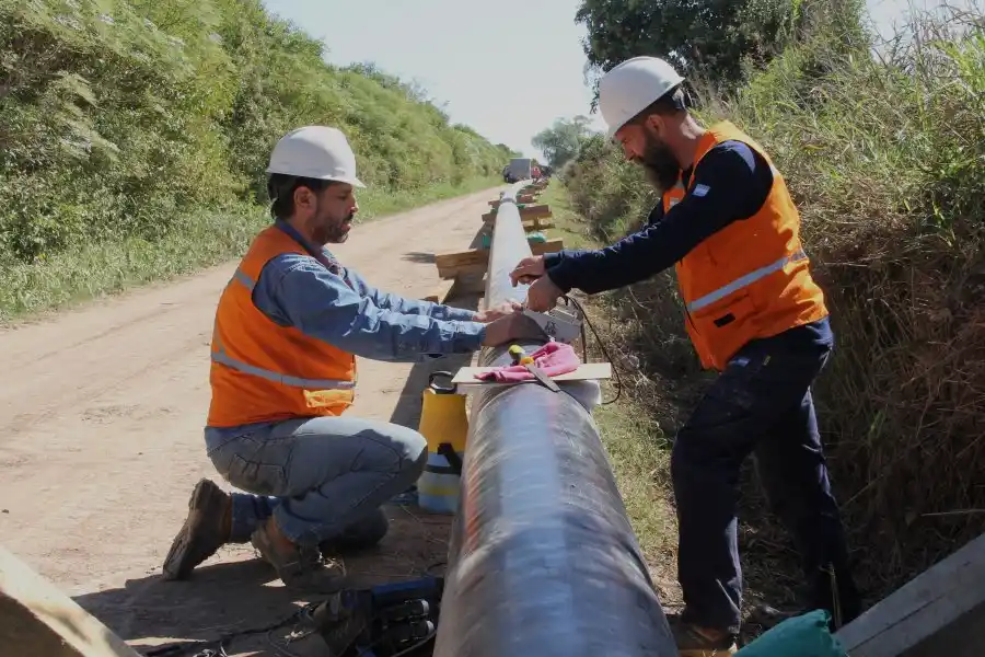 Perotti evaluó el balance de los gasoductos santafesinos
