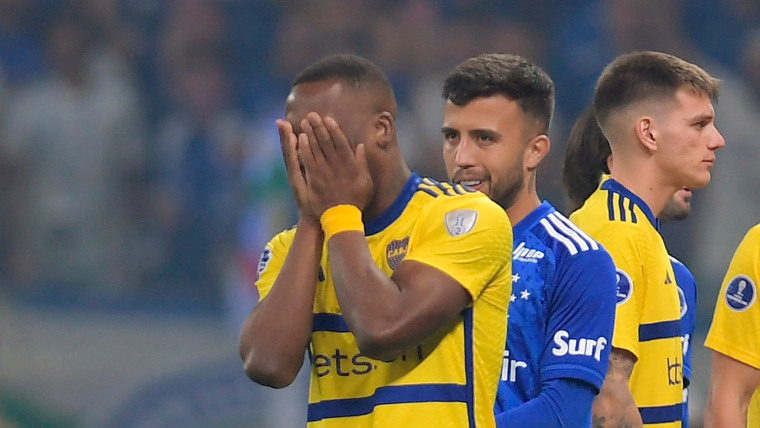 La tristeza de los jugadores de Boca por la eliminación en la Sudamericana