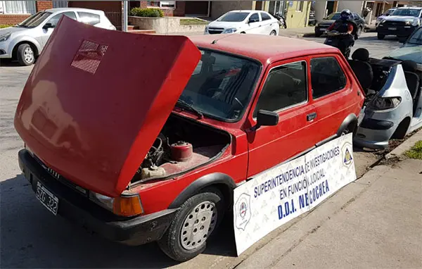 Circulaba con un vehículo con el motor y chasis adulterados