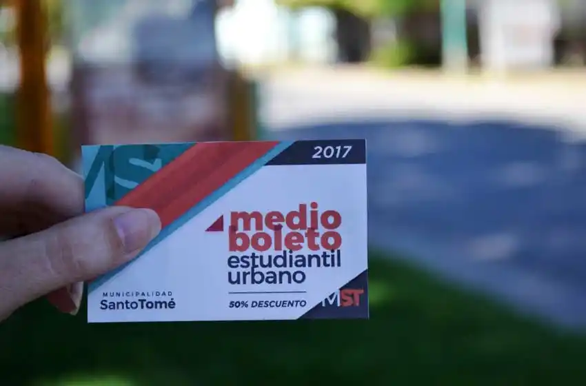 El Medio Boleto Interurbano ya se puede tramitar desde la web