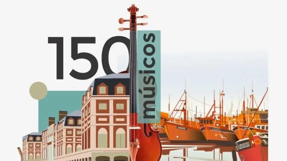 150 músicos para celebrar el Día de Santa Cecilia y los 150 años de Mar del Plata: "Un encuentro único de arte y solidaridad"