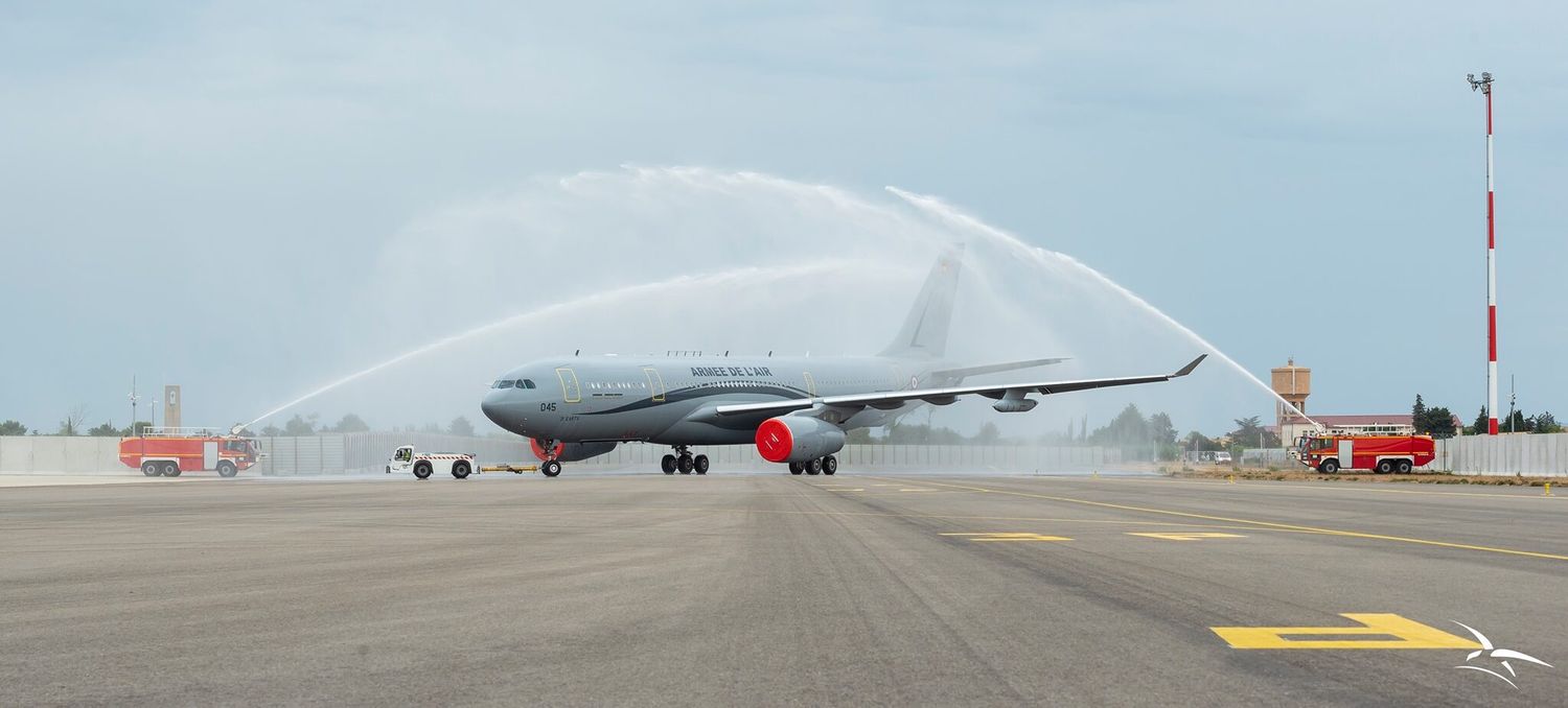 La Fuerza Aérea Francesa recibió su quinto A330 Phénix