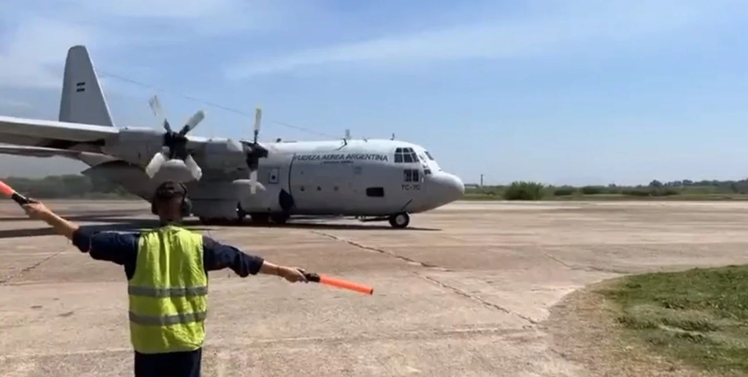 El Hércules C130 que partió desde la Base Aérea de El Palomar a Tel Aviv prevé sacar de la zona de guerra a más de 1200 argentinos.