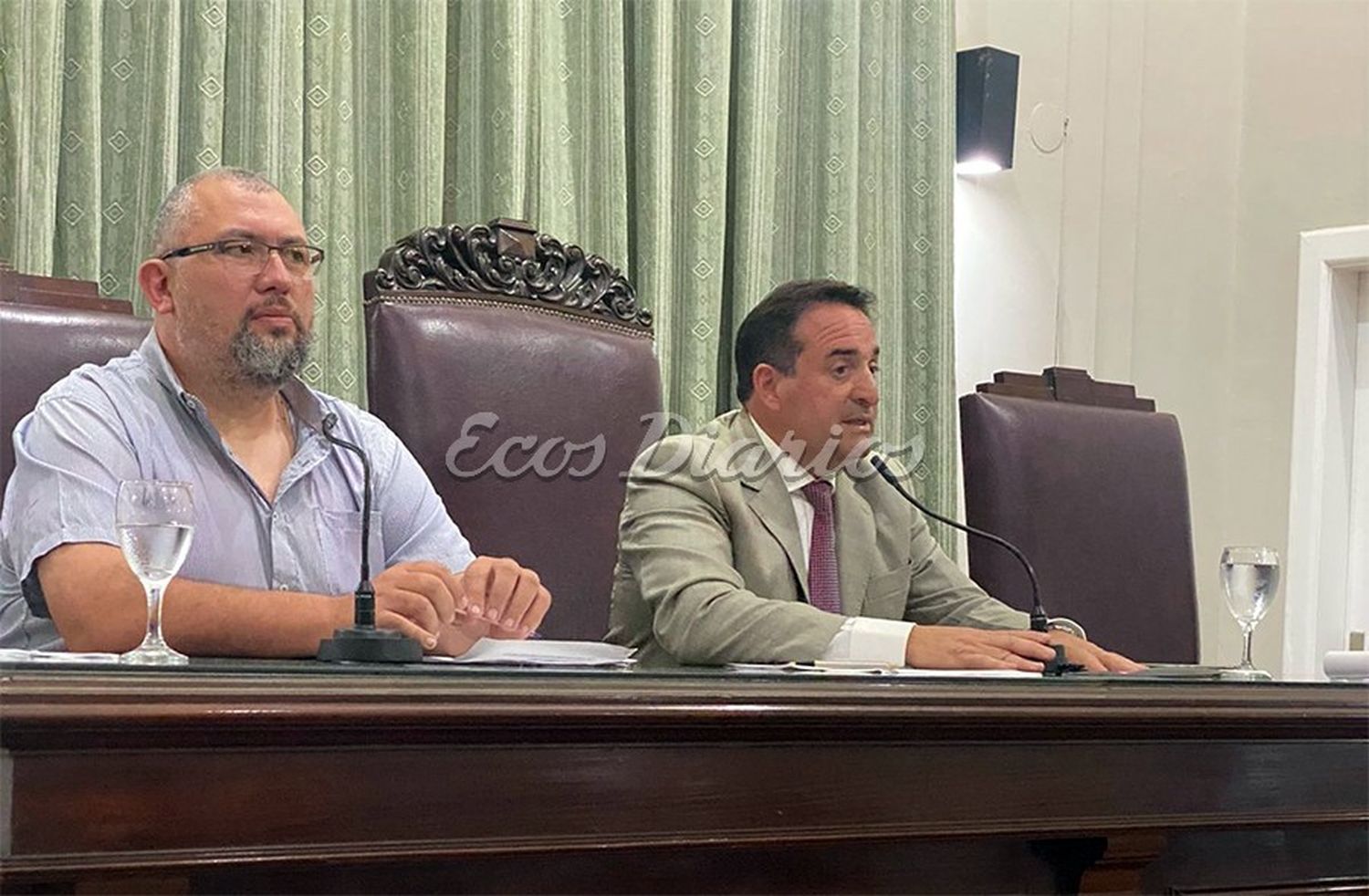 Fernando Oyola y Guillermo Sánchez