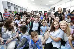 Kicillof encabezó el acto que dio inicio al ciclo lectivo 2024