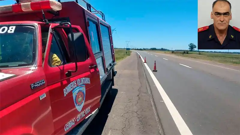 Bombero voluntario salvó a bebita de 7 meses que se ahogaba