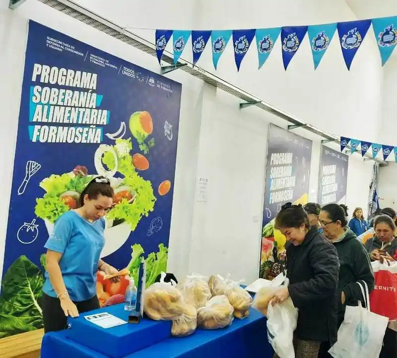 Soberanía alimentaria formoseña
regresará hoy al barrio San Miguel