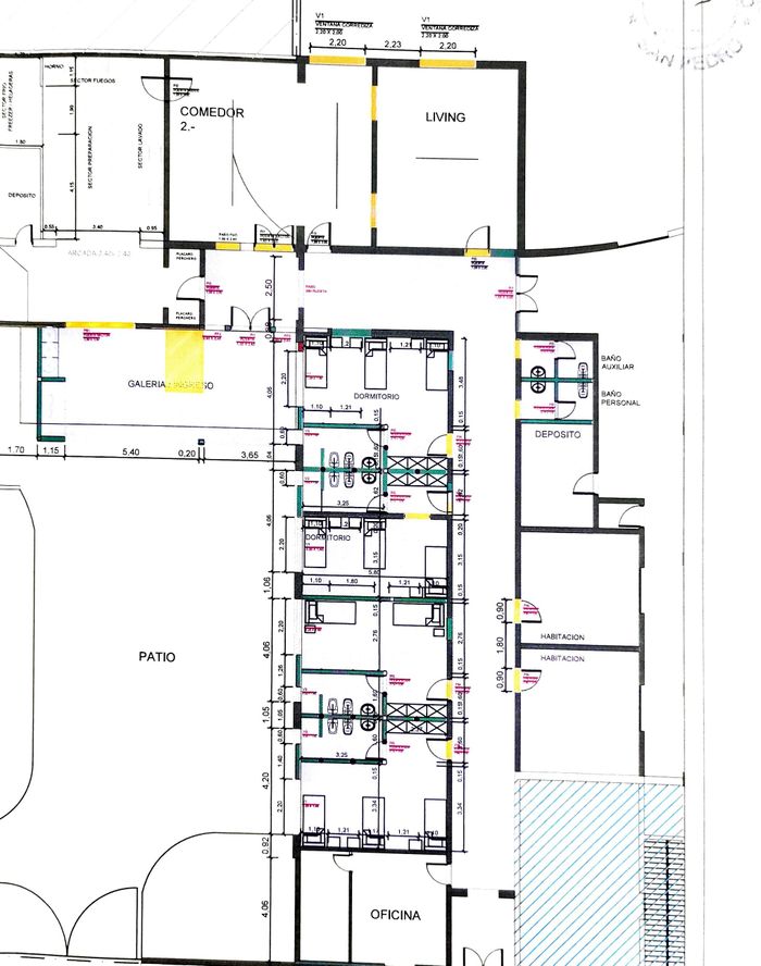 plano obra instituto sarmiento