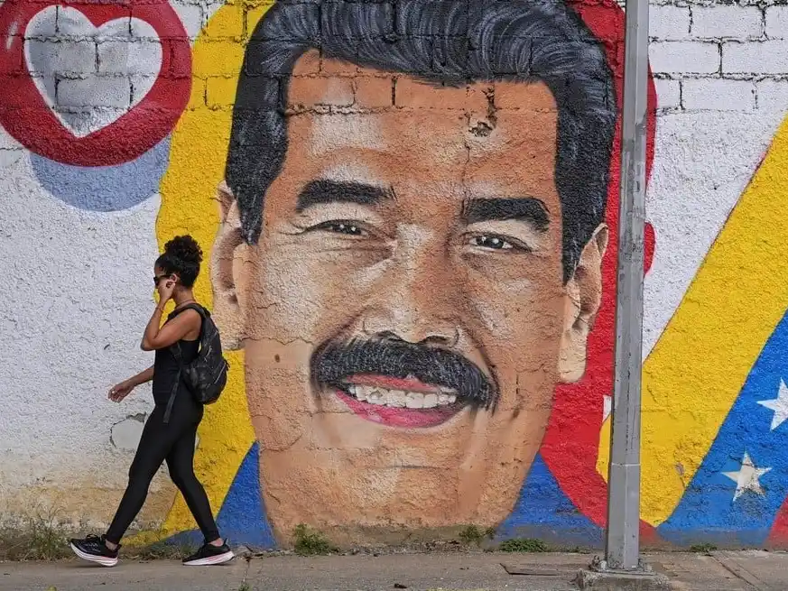 Postal de Caracas, Venezuela, en medio de las crecientes tensiones entre la administración del presidente estadounidense Donald Trump y el gobierno de Nicolás Maduro. Foto: Reuters / Gaby Oraa.