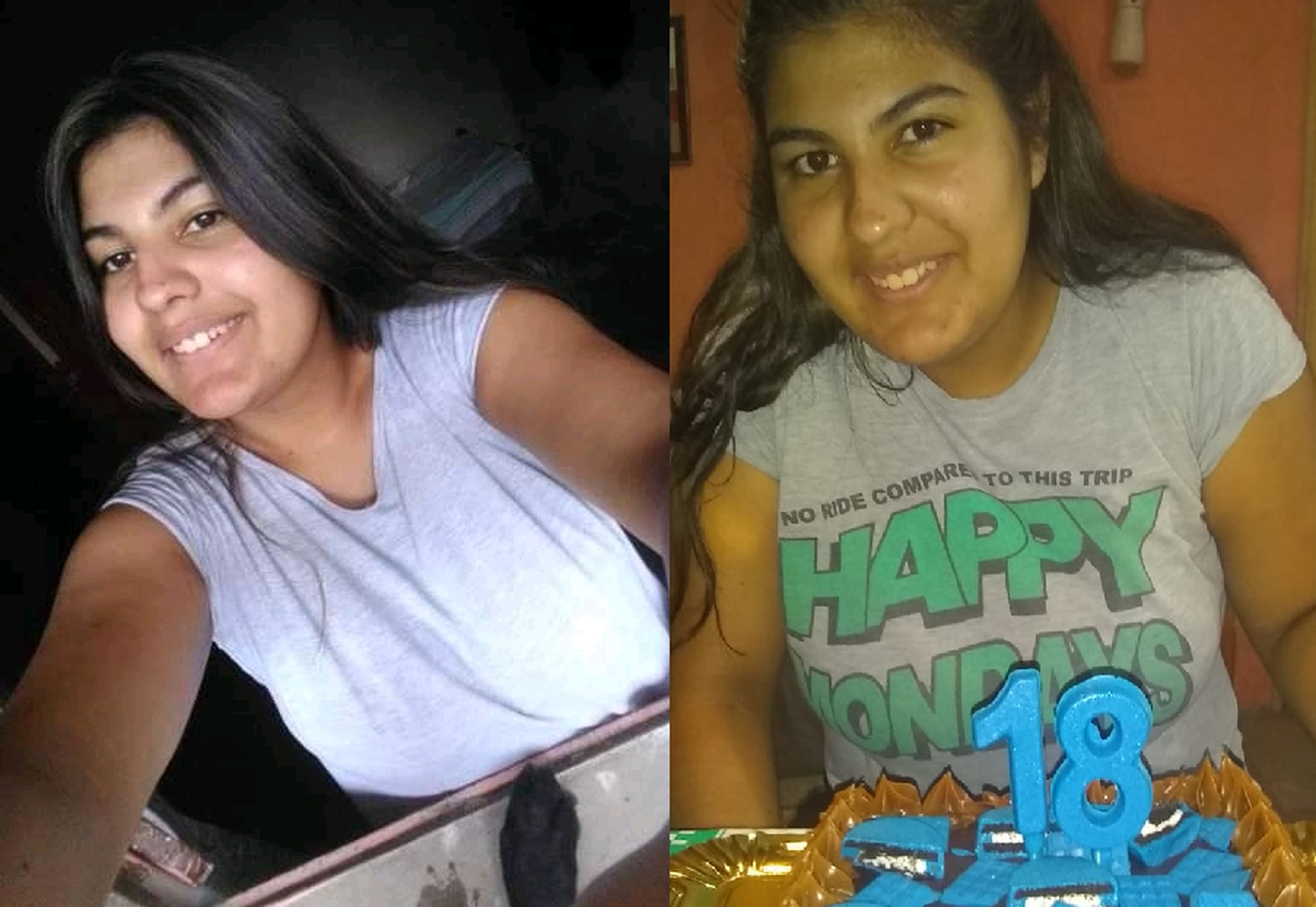 Evelyn de los Santos cumplió 18