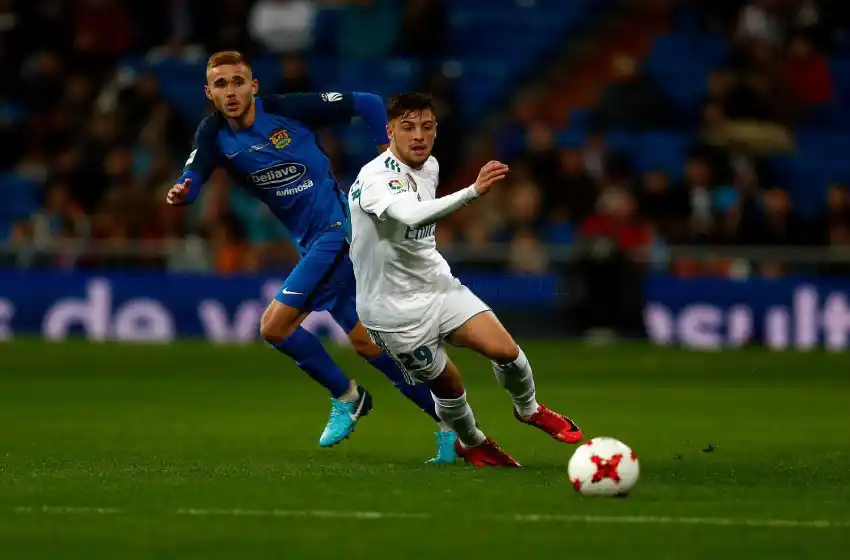 Un marplatense debutó como titular en el Real Madrid