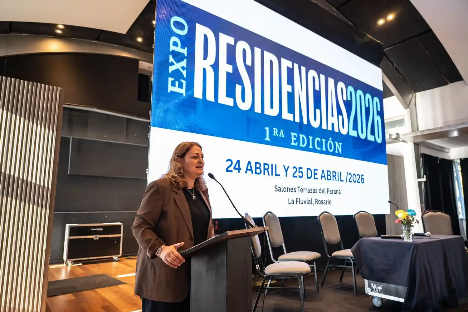 "El gobierno nacional ha decidido desfinanciar el sistema de residencias en todo el país", dijo Ciancio