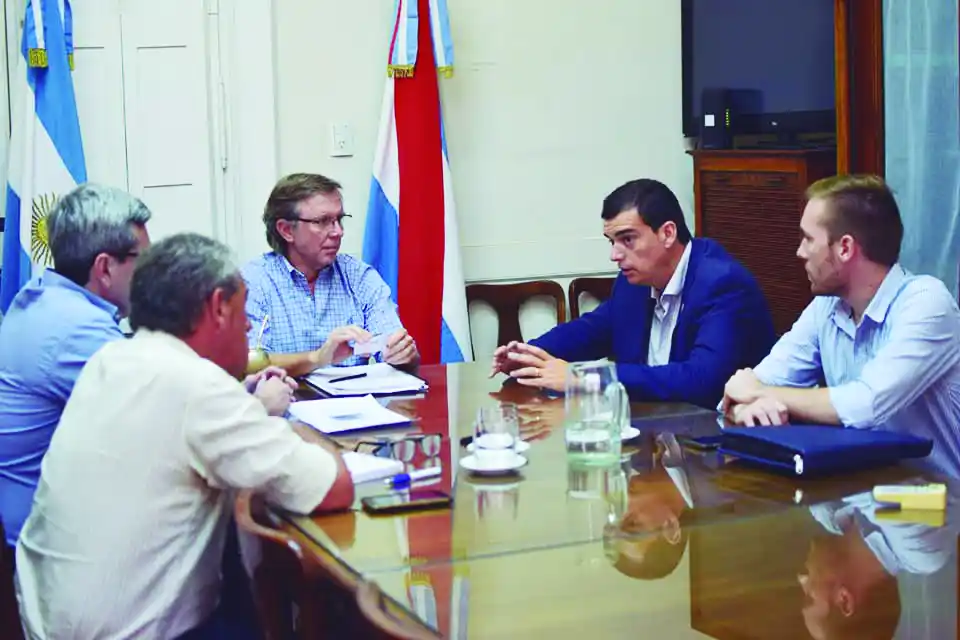 Municipio y provincia articulan acciones para la Fiesta de la Leche