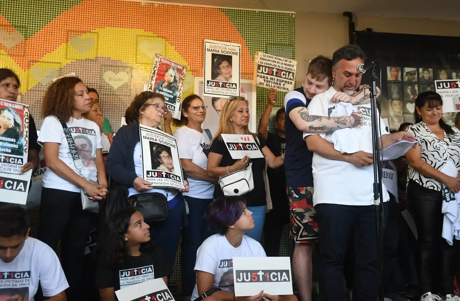 A 11 años de la Tragedia de Once: Los familiares de las víctimas encabezaron un nuevo acto cargado de dolor y emoción