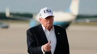 Donald Trump calificó como una “insensatez” replegar a los 50.000 efectivos desplegados y defendió la baja cantidad de víctimas.