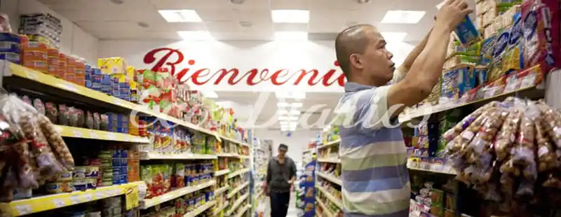 Expansión de supermercados chinos