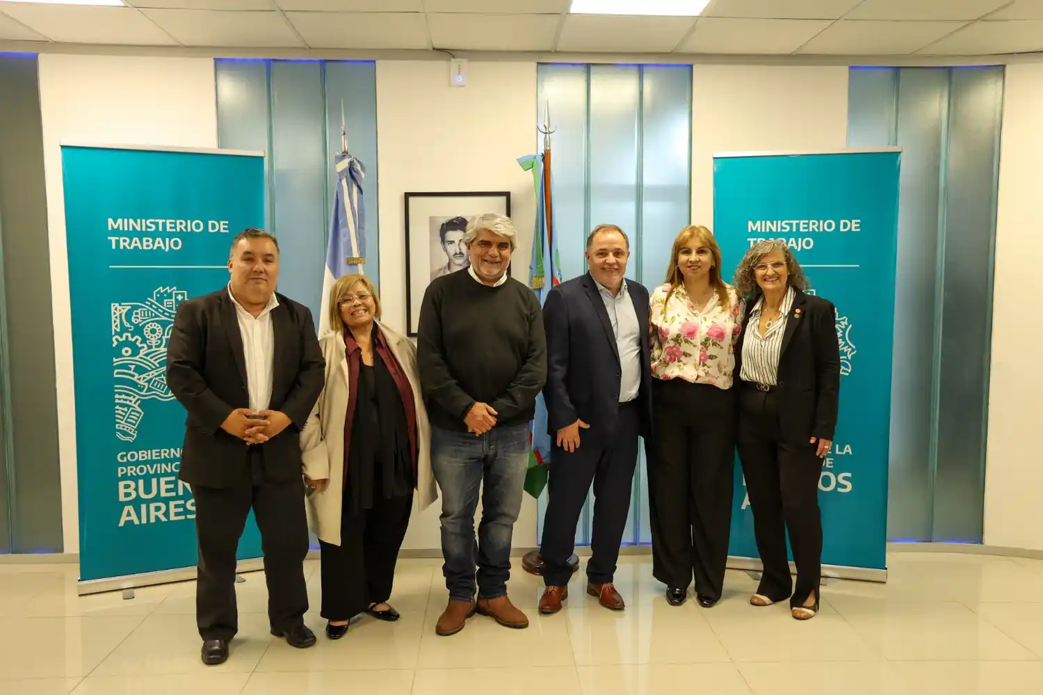 Correa prepara el Primer Congreso Bonaerense del Trabajo.